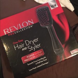 New hairdryer straightener